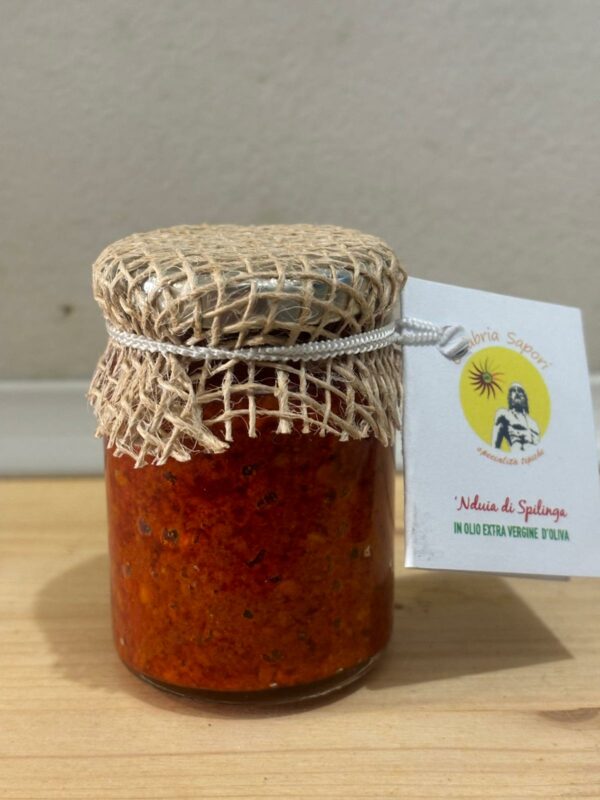 NDUJA DI SPILINGA (VASO 280GR) 7,50   (VASO 95GR) 5,00