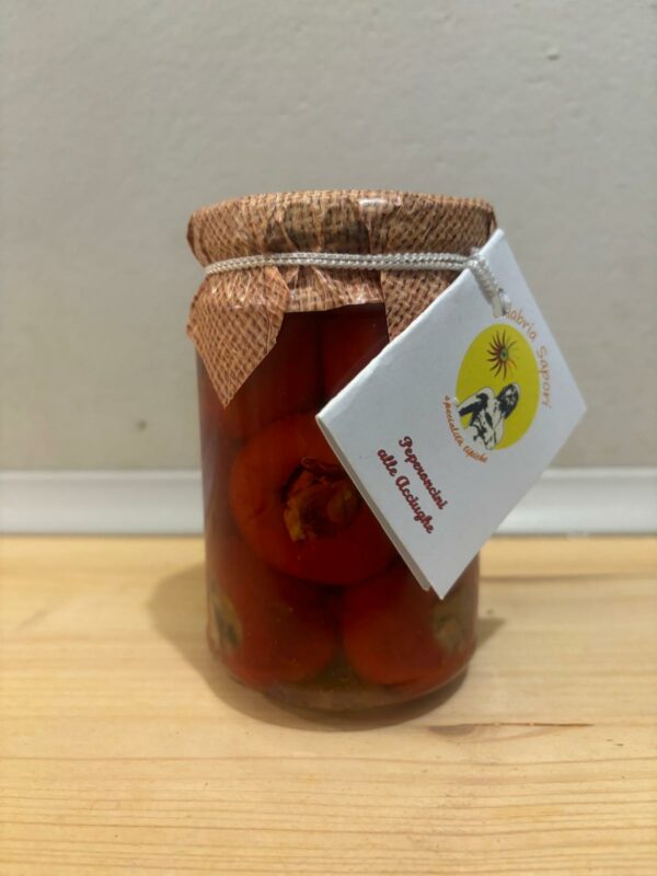 PEPERONCINI RIPIENI ACCIUGHE (VASO 280GR)