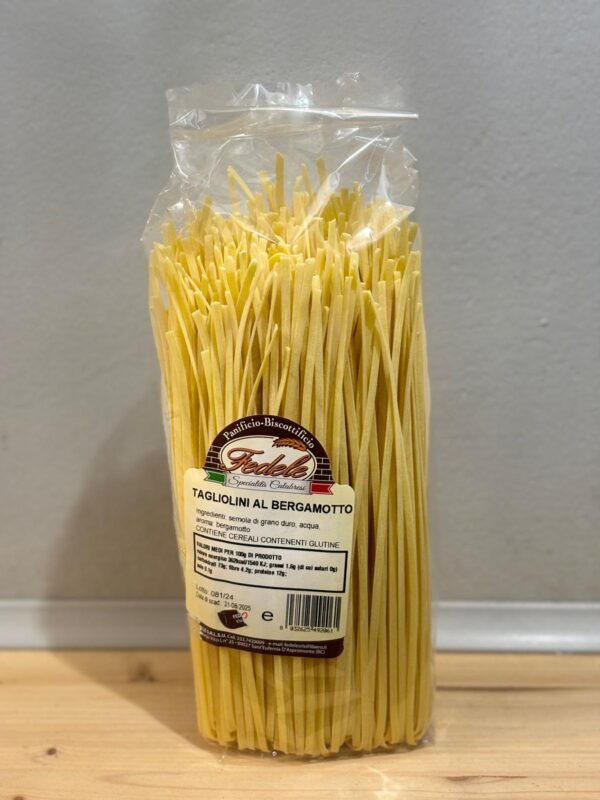 TAGLIOLINI AL BERGAMOTTO